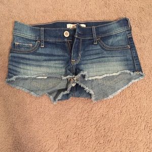 Hollister jean shorts
